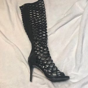 Black thigh high heels *Moving, make an offer*